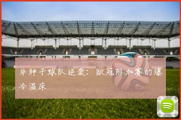 非种子球队逆袭：欧冠附加赛的爆冷温床