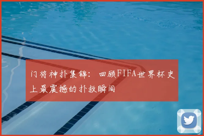 门将神扑集锦：回顾FIFA世界杯史上最震撼的扑救瞬间
